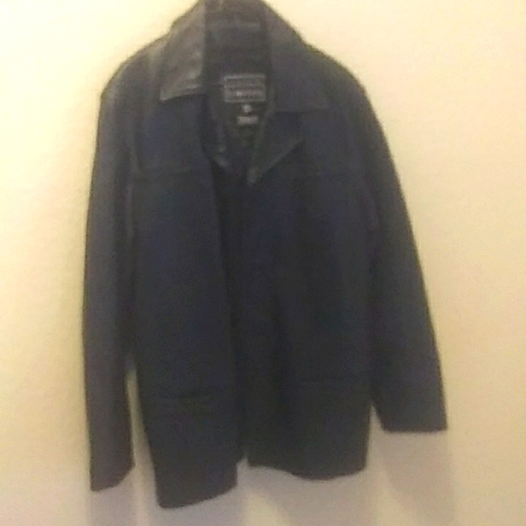 Men's Leather Limited Coat - Picture 1 of 4
